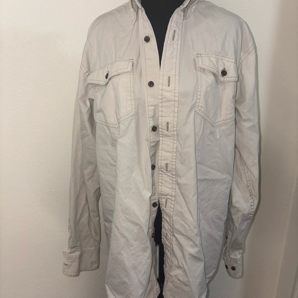 Wrangler Men's cream  Shirt Jacket